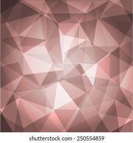 Abstract geometric rumpled triangular low poly style. vector illustration graphic background.