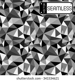 Abstract geometric rumpled triangular vector illustration graphic background. Digital vector illustration