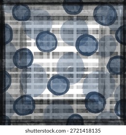 Abstractas diseño geométrico de bufanda con círculos superpuestos y suaves Formas texturizadas en tonos neutros terrosos. Modelo minimalista moderno del Vector conveniente para la bufanda de seda, el hijab, el mantón, los accesorios de la moda, la impresión textil, y el diseño contemporáneo de la tela