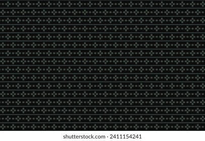 Abstrakte geometrische Nahtlose mit antiken Mustern, blaues Element auf indigoblauem Hintergrund, Vektorgrafik. Für männliche Hemdverkleidung Kleidung aus Spinnstoffen auf der ganzen Bedruckung 