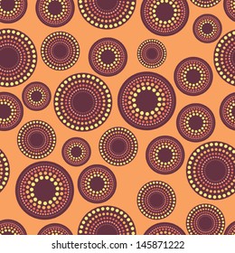 Abstract geometric seamless background