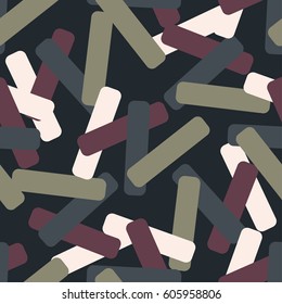 Abstract geometric seamless background with bright colored rectangles