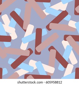 Abstract geometric seamless background with bright colored rectangles