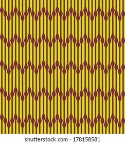 Abstract geometric seamless background, brown and yellow 