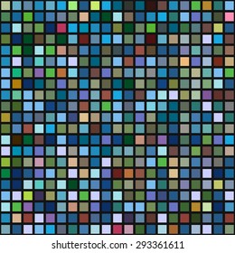 Abstract geometric seamless background of color blocks