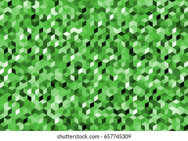 Abstract geometric seamless background - colored triangle in vector