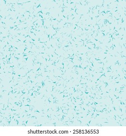 Abstract geometric seamless background with confetti. 