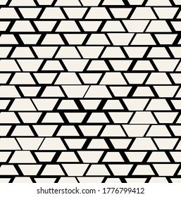 Abstract geometric seamless background pattern print.