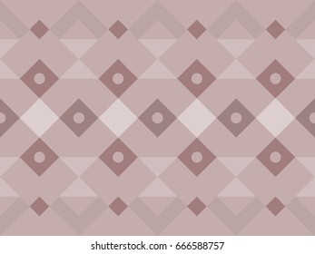 Abstract geometric seamless background in retro style. Vector illustration.