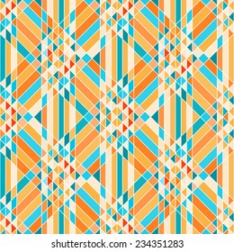 Abstract geometric seamless background - triangles tessellation. Vector illustration.