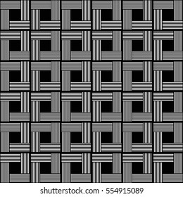 abstract geometric seamless background, vector 