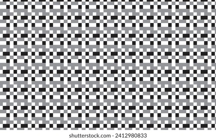 abstract geometric seamless black grey pattern.