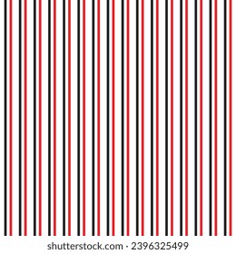 abstract geometric seamless black red vertical line pattern.