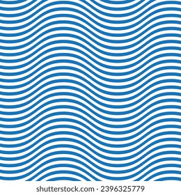 patrón de línea de onda suave azul y geométrico abstracto.
