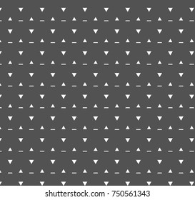 Abstract geometric seamless design. Triangle pattern