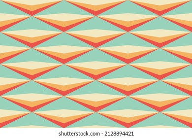 Abstract geometric seamless diamond pattern. Modern stylish texture. Design for carpet, wallpaper, clothing, wrapping, fabric, cover, textile