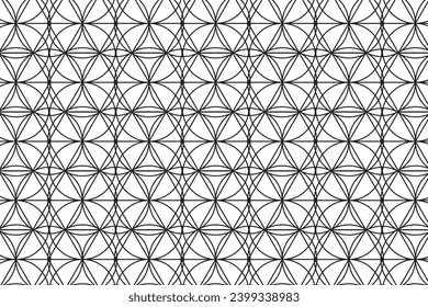 Resumen Tela sin soldadura geométrica, fondo de patrón textil