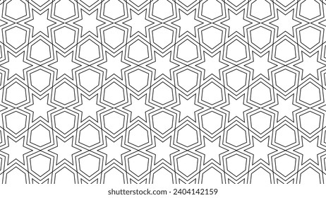 Resumen Tela sin soldadura geométrica, fondo de patrón textil