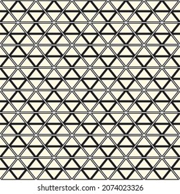 Abstract Geometric Seamless Floral Pattern