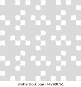 Abstract geometric seamless gray and white style pattern.
