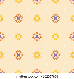 Abstract geometric seamless ornament pattern. Can be used for wallpaper, pattern fills, web page background,surface textures