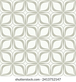 Resumen de ilustración vectorial de patrón ornamento geométrico sin costura.