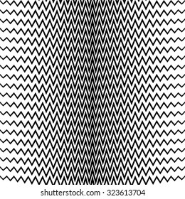 Abstract geometric seamless ornamental background with zigzag