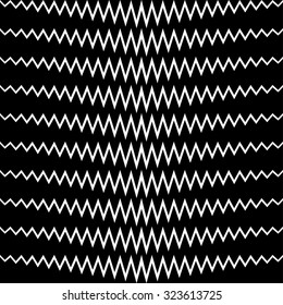 Abstract geometric seamless ornamental background with zigzag