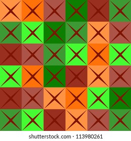 Abstract geometric seamless pattern