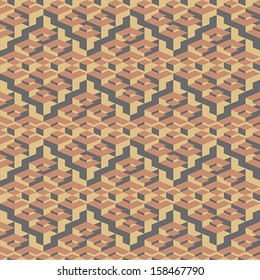Abstract Geometric Seamless Pattern