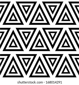 Abstract geometric seamless pattern.