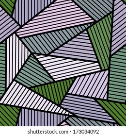 Abstract geometric seamless pattern.