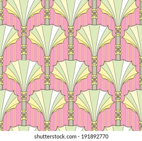 Abstract geometric seamless pattern.
