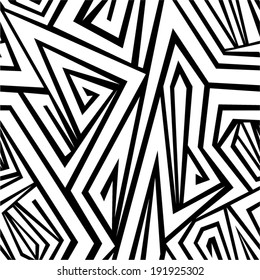 Abstract geometric seamless pattern. 