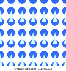 Abstract geometric seamless pattern. 