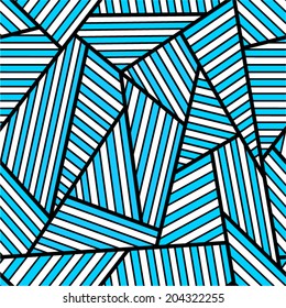 Abstract geometric seamless pattern. 