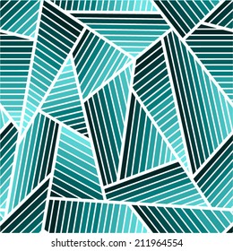 Abstract geometric seamless pattern. 