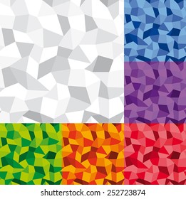 abstract geometric seamless pattern