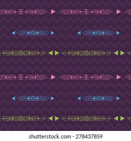 Abstract geometric seamless pattern. 