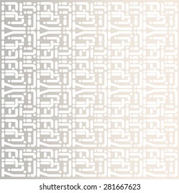 Abstract geometric seamless pattern