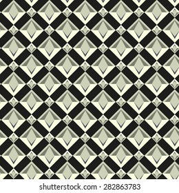 abstract geometric seamless pattern