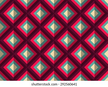 Abstract geometric seamless pattern