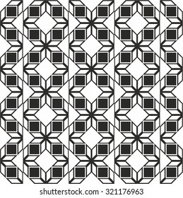 abstract geometric seamless pattern