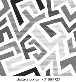 Abstract geometric seamless pattern.