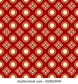 Abstract geometric seamless pattern.