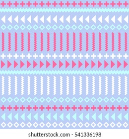 Abstract geometric seamless pattern