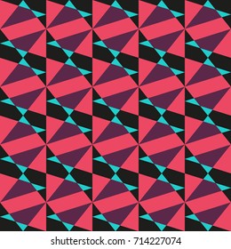 Abstract geometric seamless pattern