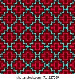 Abstract geometric seamless pattern