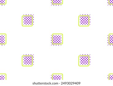Abstrakte geometrische nahtlose Muster 80er-90er Jahre Ästhetik. Zeitgenössische Memphis inspirierten Design Hintergrund. Fette Neonfarben, geschichtete Geometrie Diamant Formen
