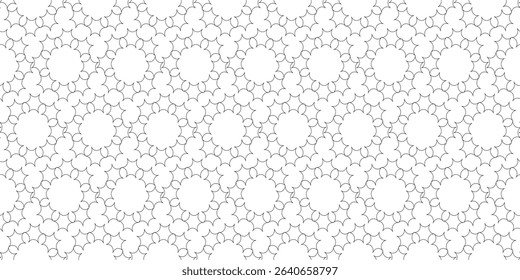 Abstract geometric Seamless pattern. Abstact Black White Geometric Seamless Pattern. Premium Repeating geometric Black and white texture. EPS vector illustration